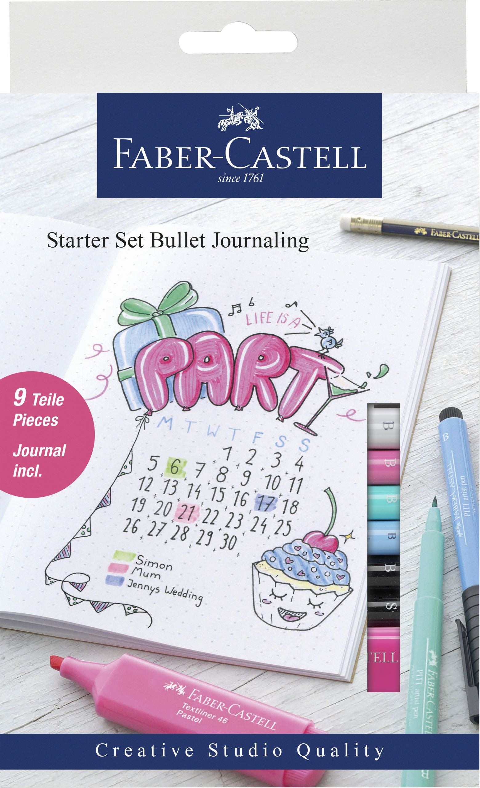 SET BULLET JOURNALING 9 BUC FABER-CASTELL SET BULLET JOURNALING 9 BUC FABER-CASTELL